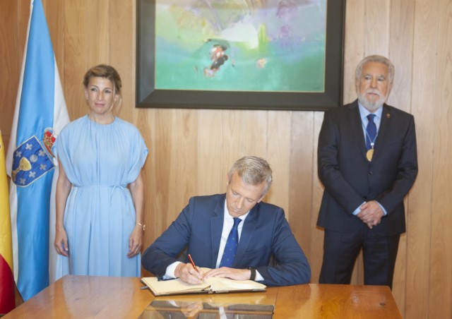 Alfonso Rueda Valenzuela tomou posesión como presidente da Xunta no Parlamento de Galicia